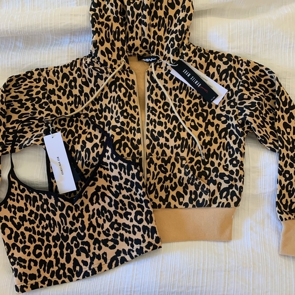 Sweetheart tank & shrunken hoodie - Picture 2 of 6